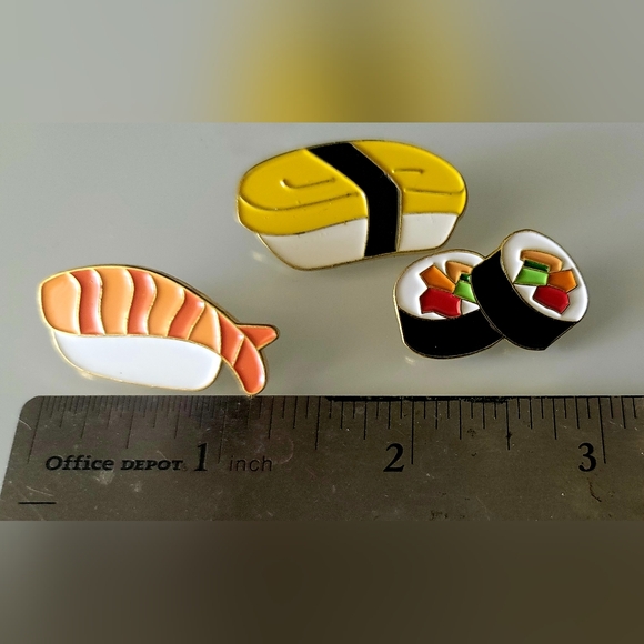 Sushi Enamel Pin Set - Picture 2 of 10